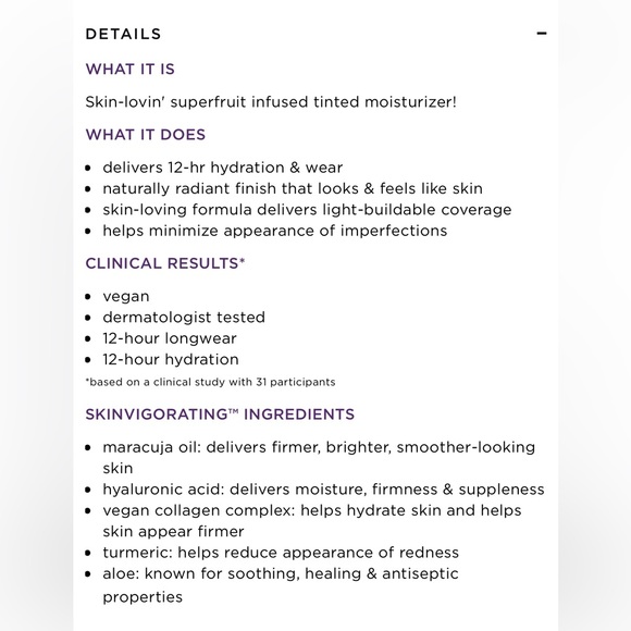 tarte maracuja tinted hydrator - Picture 5 of 5